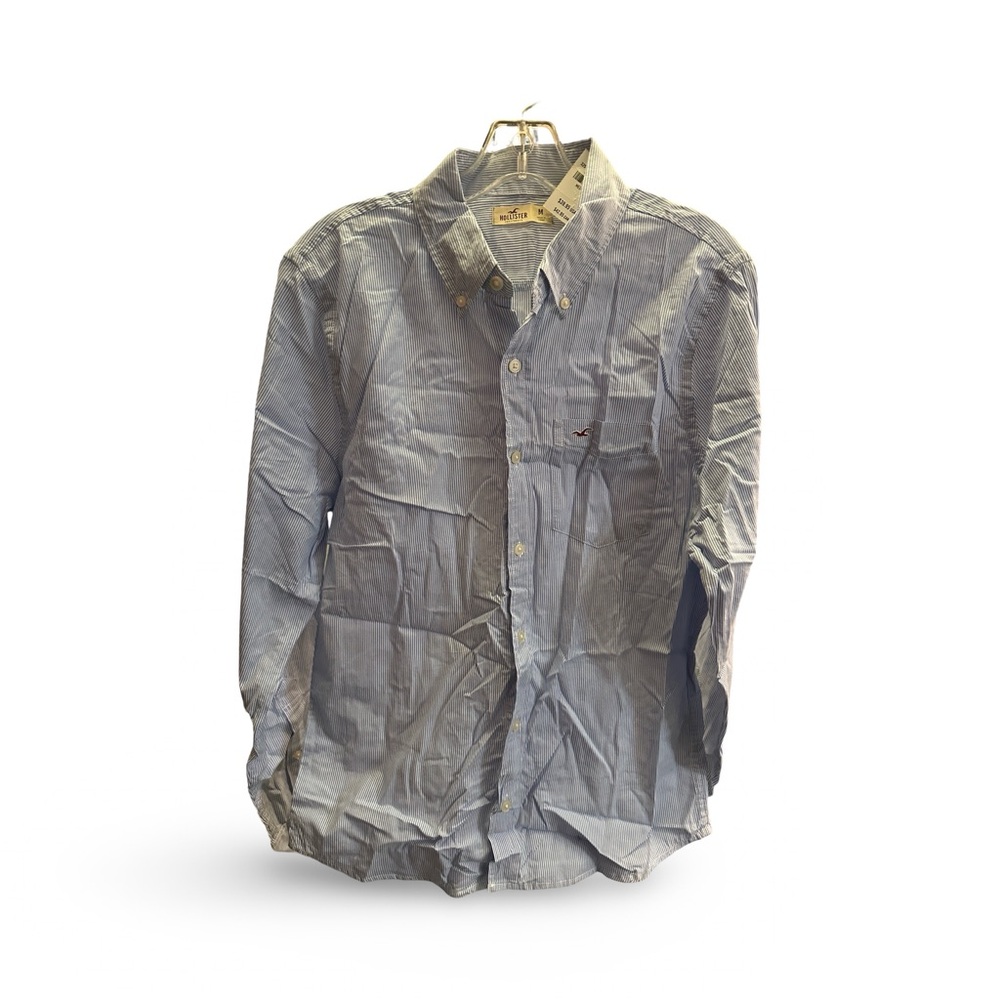 HOLLISTER MENS CASUAL MENS BUTTON UP - MEDIUM - NEW W/ TAGS